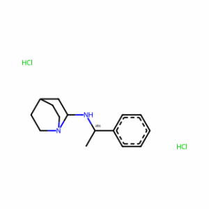 (3R)-N-[(1S)-1-Phenylethyl]-1-azabicyclo[2.2.2]octan-3-amine Dihydrochloride