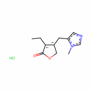 (3S,4R)-3-Ethyldihydro-4-[(1-methyl-1H-imidazol-5-yl)methyl]-2(3H)-furanone hydrochloride