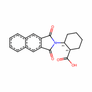 (1R,2R)-2-(1,3-Dioxo-1H-benzo[f]isoindol-2(3H)-yl)cyclohexanecarboxylic acid