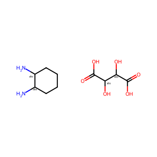(1S,2S)-Cyclohexane-1,2-diamine (2S,3S)-2,3-dihydroxysuccinate