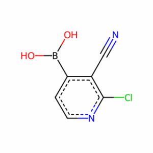 (2-Chloro-3-cyanopyridin-4-yl)boronic acid