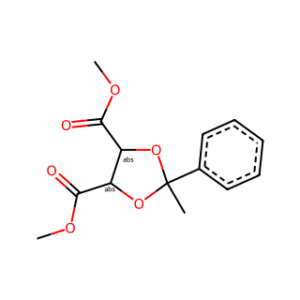 (4R,5R)-Dimethyl 2-methyl-2-phenyl-1,3-dioxolane-4,5-dicarboxylate