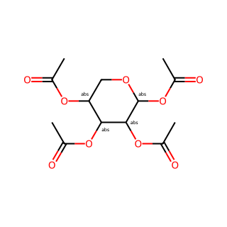 (2S,3R,4R,5R)-Tetrahydro-2H-pyran-2,3,4,5-tetrayl tetraacetate