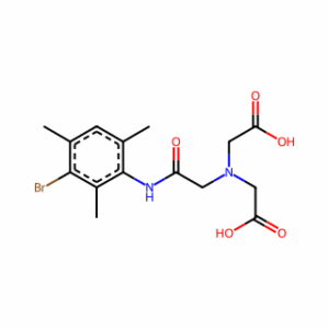(3-Bromo-2,4,6-trimethylphenylcarbamoyl)methyliminodiacetic acid