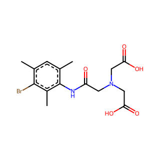 (3-Bromo-2,4,6-trimethylphenylcarbamoyl)methyliminodiacetic acid