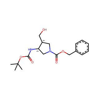 (3R,4R)-3-(BOC-AMINO)-1-CBZ-4-(HYDROXYMETHYL)PYRROLIDINE