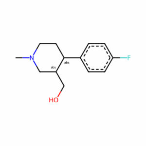 (3S,4R)-4-(4-Fluorophenyl)-3-hydroxymethyl-1-methylpiperidine