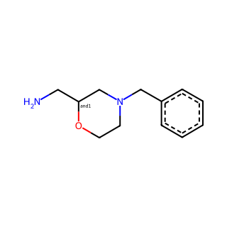 (4-benzylmorpholin-2-yl)methanamine