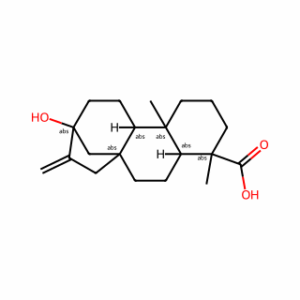 (4R)-13-Hydroxykaur-16-en-18-oic acid