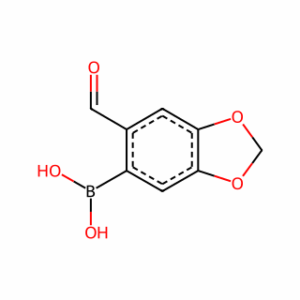 (6-Formylbenzo[d][1,3]dioxol-5-yl)boronic acid