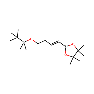 (E)-tert-Butyldimethyl((4-(4,4,5,5-tetramethyl-1,3,2-dioxaborolan-2-yl)but-3-en-1-yl)oxy)silane