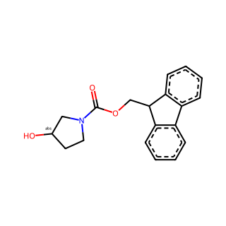 (R)-(9H-Fluoren-9-Yl)Methyl 3-Hydroxypyrrolidine-1-Carboxylate