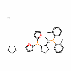 (R)-1-{(Sp)-2-[Di(2-furyl)phosphino]ferrocenyl}ethylbis(2-methylphenyl)phosphine