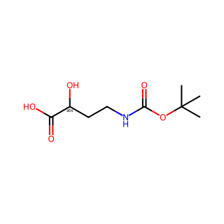 (R)-4-((tert-Butoxycarbonyl)amino)-2-hydroxybutanoic acid