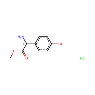 (R)-Methyl 2-amino-2-(4-hydroxyphenyl)acetate hydrochloride