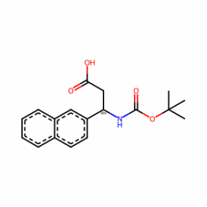 (R)-3-((tert-Butoxycarbonyl)amino)-3-(naphthalen-2-yl)propanoic acid