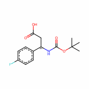 (R)-3-((tert-Butoxycarbonyl)amino)-3-(4-fluorophenyl)propanoic acid