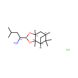 (R)-BoroLeu-(+)-Pinanediol hydrochloride