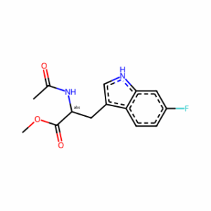 (R)-N-Acetyl-6-Fluoro-Trp-OMe