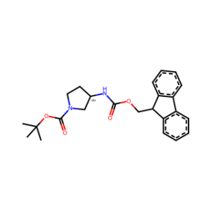 (R)-tert-Butyl 3-((((9H-fluoren-9-yl)methoxy)carbonyl)amino)pyrrolidine-1-carboxylate