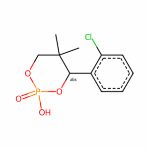(4S)-4-(2-Chlorophenyl)-2-hydroxy-5,5-dimethyl-1,3,2-dioxaphosphinane 2-oxide