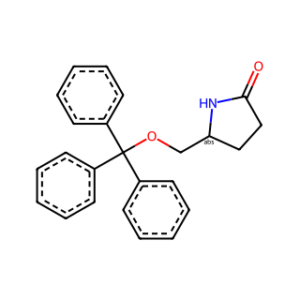 (S)-5-((Trityloxy)methyl)pyrrolidin-2-one