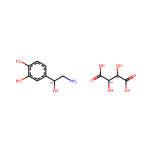 (S)-4-(2-Amino-1-hydroxyethyl)pyrocatechol L-bitartrate