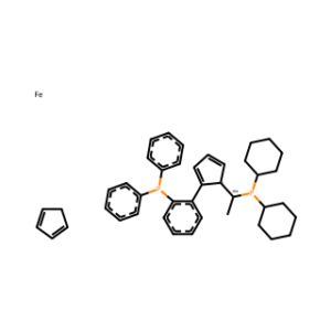(S)-1-{(SP)-2-[2-(Diphenylphosphino)phenyl]ferrocenyl}ethyldicyclohexylphosphine