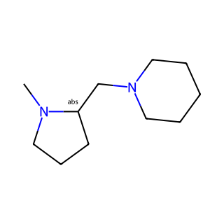 (S)-1-((1-Methylpyrrolidin-2-yl)methyl)piperidine