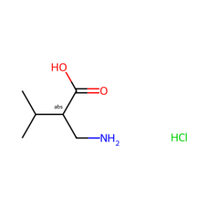 (S)-2-(Aminomethyl)-3-methylbutanoic acid hydrochloride
