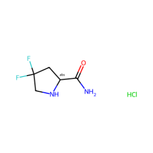 (S)-4,4-Difluoropyrrolidine-2-carboxamide hydrochloride