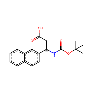 (S)-3-((Tert-Butoxycarbonyl)Amino)-3-(Naphthalen-2-Yl)Propanoic Acid