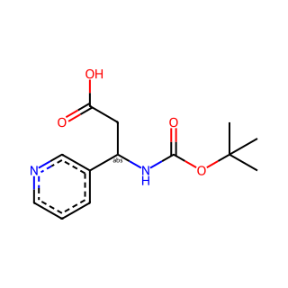 (S)-3-((tert-Butoxycarbonyl)amino)-3-(pyridin-3-yl)propanoic acid