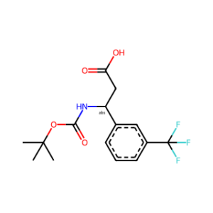 (S)-3-((tert-Butoxycarbonyl)amino)-3-(3-(trifluoromethyl)phenyl)propanoic acid