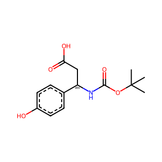(S)-3-((tert-Butoxycarbonyl)amino)-3-(4-hydroxyphenyl)propanoic acid