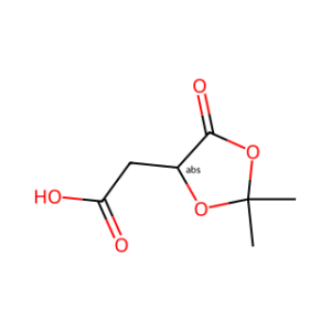 (S)-2-(2,2-Dimethyl-5-oxo-1,3-dioxolan-4-yl)acetic acid