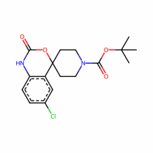 tert-Butyl 6-chloro-2-oxo-1,2-dihydrospiro[benzo[d][1,3]oxazine-4,4′-piperidine]-1′-carboxylate