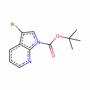 tert-Butyl 3-bromo-1H-pyrrolo[2，3-b]pyridine-1-carboxylate