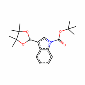 tert-Butyl 3-(4,4,5,5-tetramethyl-1,3,2-dioxaborolan-2-yl)-1H-indole-1-carboxylate