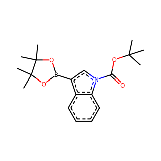 tert-Butyl 3-(4,4,5,5-tetramethyl-1,3,2-dioxaborolan-2-yl)-1H-indole-1-carboxylate