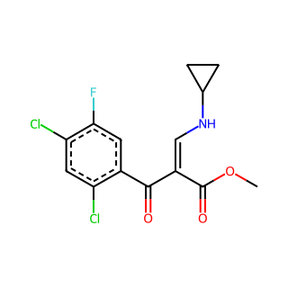 Methyl 3-(Cyclopropylamino)-2-(2,4-Dichloro-5-Fluorobenzoyl)Acrylate
