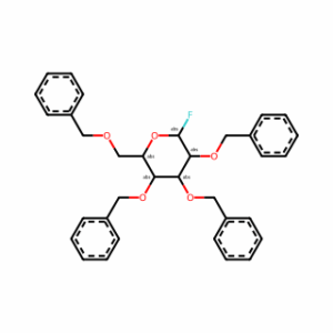 (2R,3R,4S,5R,6R)-3,4,5-Tris(benzyloxy)-2-((benzyloxy)methyl)-6-fluorotetrahydro-2H-pyran