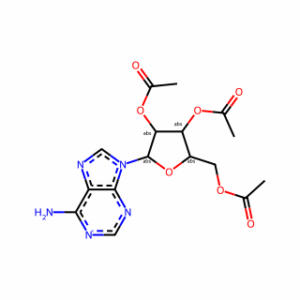 (2R,3R,4R,5R)-2-(Acetoxymethyl)-5-(6-amino-9H-purin-9-yl)tetrahydrofuran-3,4-diyl diacetate