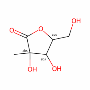 (3R,4R,5R)-3,4-Dihydroxy-5-(hydroxymethyl)-3-methyldihydrofuran-2(3H)-one