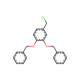 (((4-(Chloromethyl)-1,2-phenylene)bis(oxy))bis(methylene))dibenzene