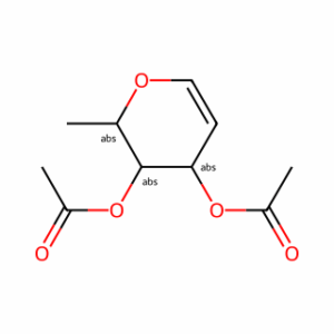 (2S,3S,4S)-2-Methyl-3,4-dihydro-2H-pyran-3,4-diyl diacetate