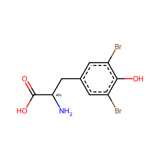 L-Tyrosine, 3,5-dibromo-