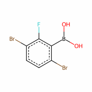 (3,6-Dibromo-2-fluorophenyl)boronic acid