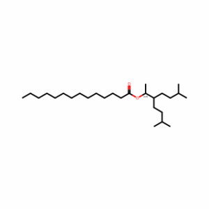 Tetradecanoic acid, 1,5-dimethyl-2-(3-methylbutyl)hexyl ester
