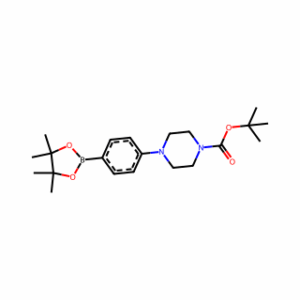 tert-Butyl 4-(4-(4,4,5,5-tetramethyl-1,3,2-dioxaborolan-2-yl)phenyl)piperazine-1-carboxylate